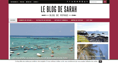 Desktop Screenshot of leblogdesarah.com